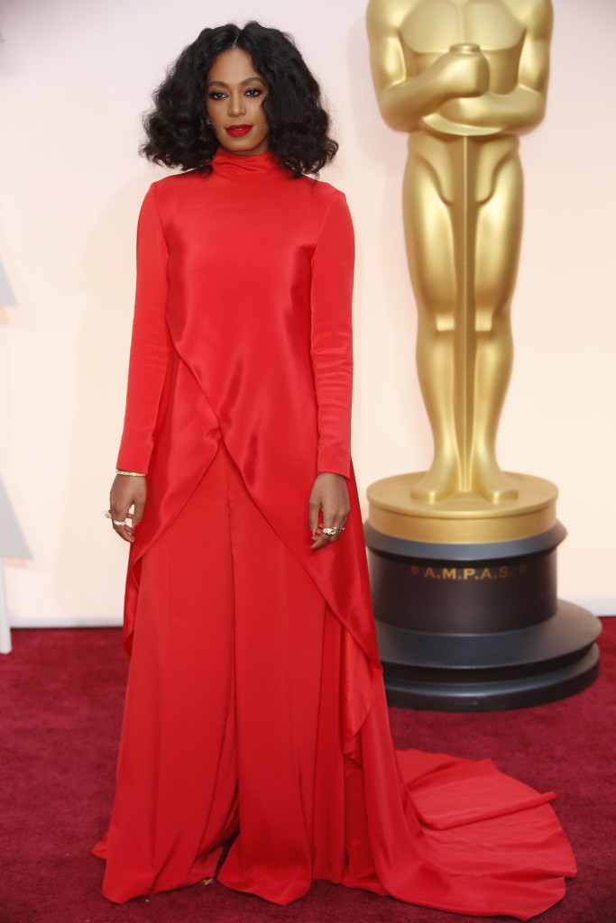Solange at Oscars 2015